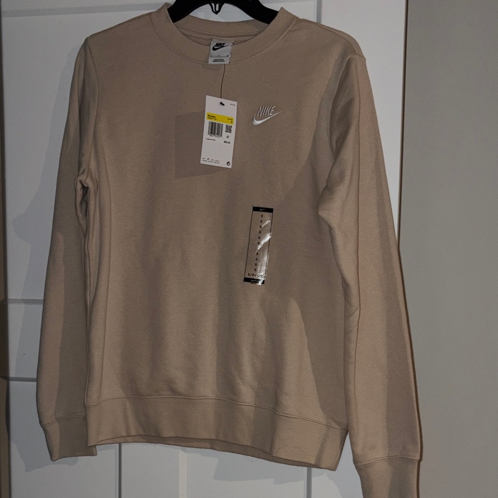 Nike womens Tan Sweater